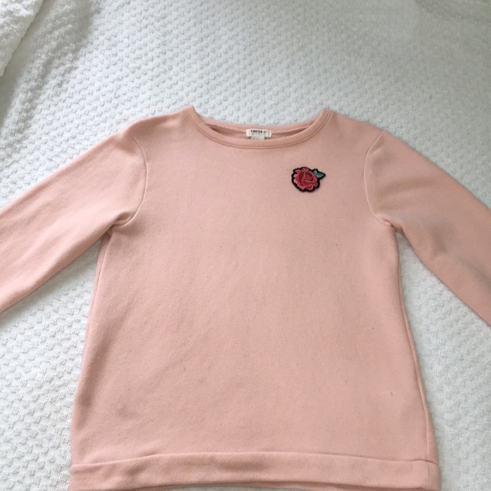 Pink Sweatshirt.